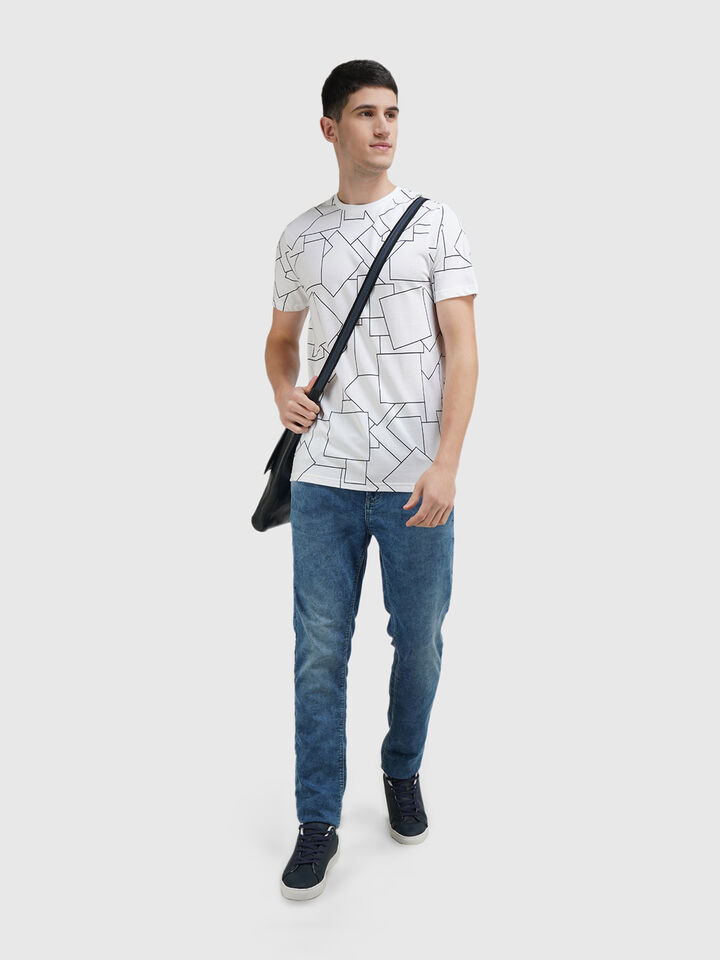Geo Shapes AOP Tee image number 4